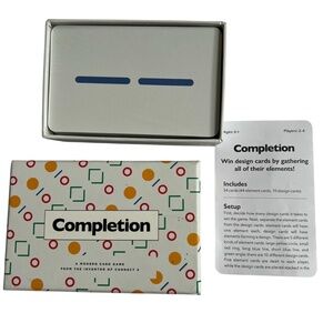 Completion A Modern Card Game From the Inventor of Connect 4 Wexler & Sons NEW